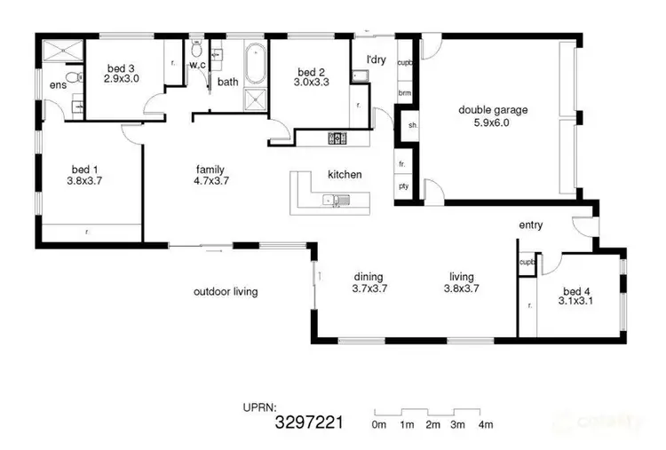 Floorplan of Homely house listing, Address available on request