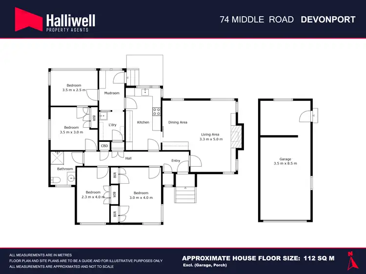 Floorplan of Homely house listing, 74 Middle Road, Devonport TAS 7310
