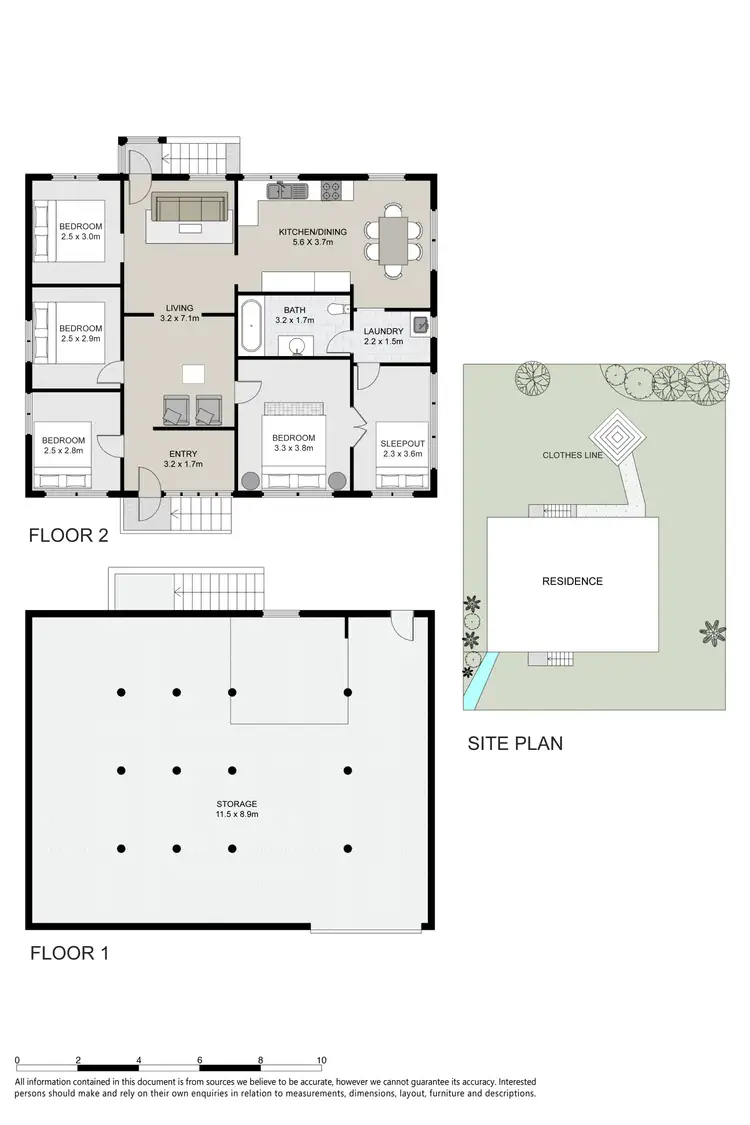Floorplan of Homely house listing, 23 Lauga Street, Park Avenue QLD 4701