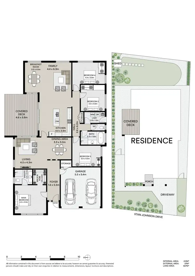 Floorplan of Homely house listing, 58 Stan Johnson Drive, Hamlyn Terrace NSW 2259