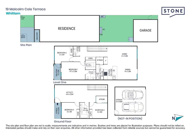 Floorplan of Homely house listing, 19 Malcolm Cole Terrace, Whitlam ACT 2611