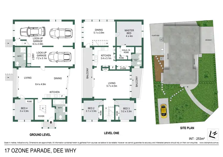 Floorplan of Homely house listing, 17 Ozone Parade, Dee Why NSW 2099