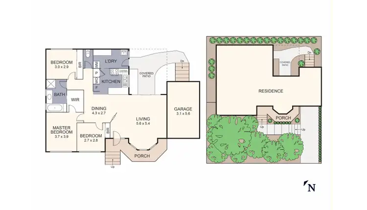 Floorplan of Homely house listing, 2 Commerford Place, Chirnside Park VIC 3116