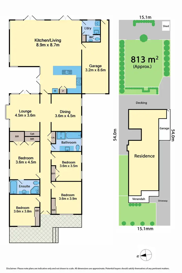Floorplan of Homely house listing, 86 Roberts Street, Essendon VIC 3040