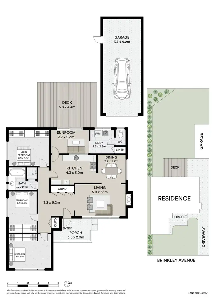 Floorplan of Homely house listing, 35 Brinkley Avenue, Wendouree VIC 3355