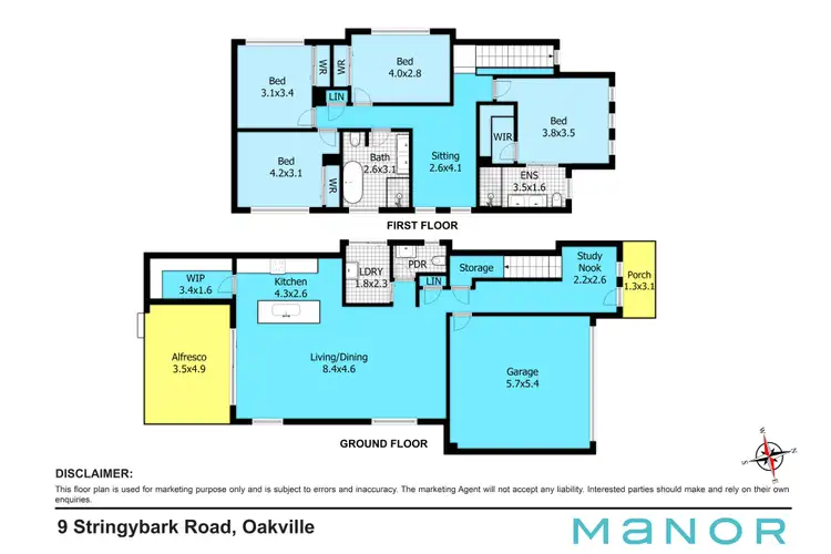 Floorplan of Homely house listing, 9 Stringybark Road, Oakville NSW 2765