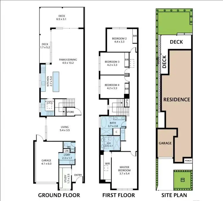 Floorplan of Homely house listing, 96B Parkmore Road, Bentleigh East VIC 3165