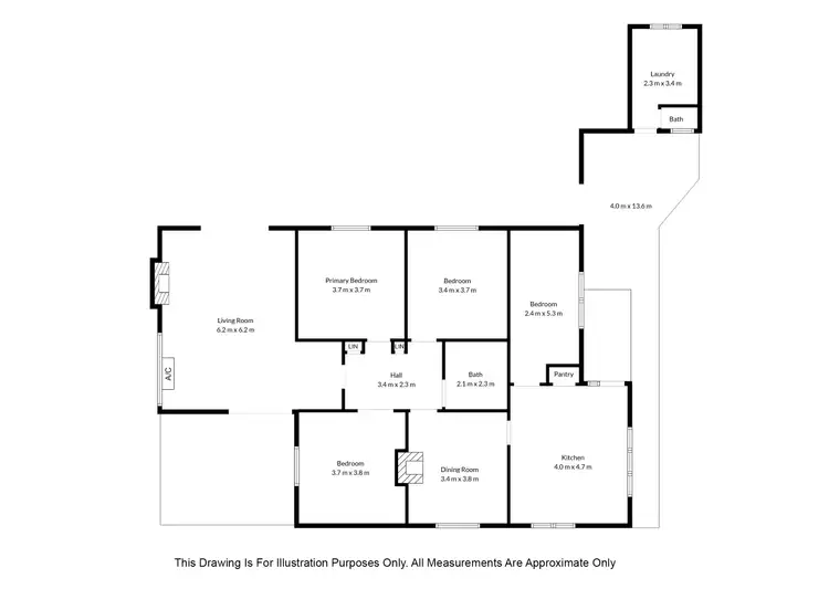 Floorplan of Homely house listing, 362 Caroline Road, Yahl SA 5291