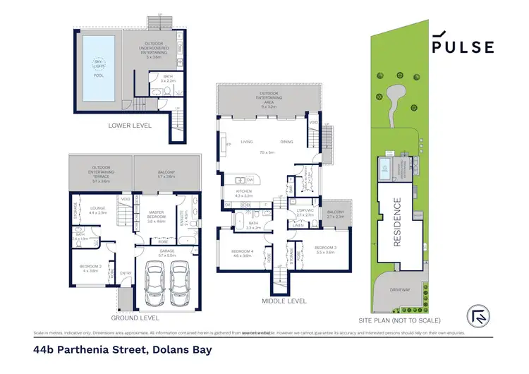 Floorplan of Homely house listing, 44b Parthenia Street, Dolans Bay NSW 2229