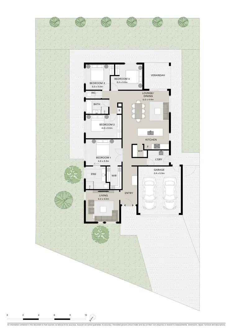 Floorplan of Homely house listing, 3 Buchanan Boulevard, Armstrong Creek VIC 3217