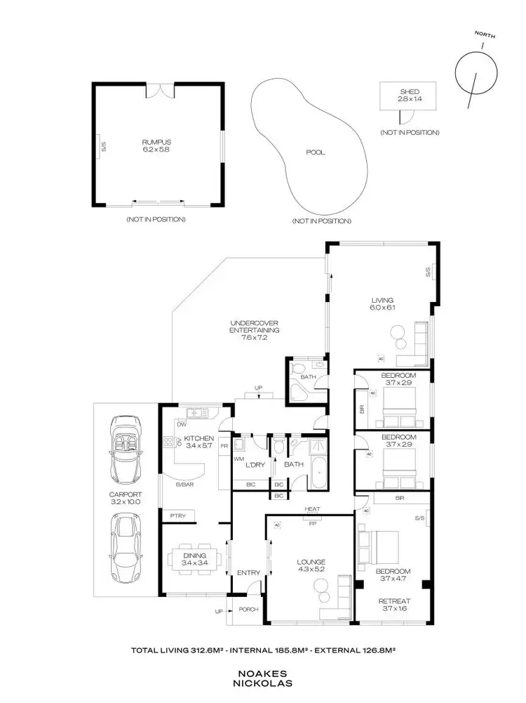 Floorplan of Homely house listing, 13 Inverloch Avenue, Torrens Park SA 5062
