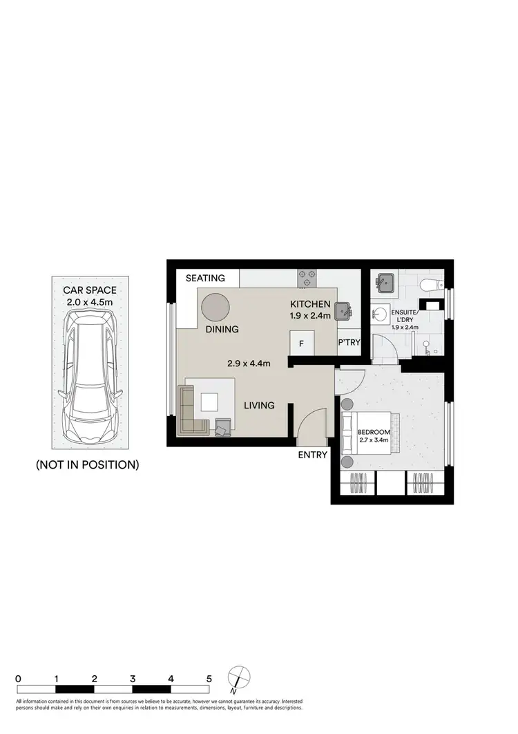 Floorplan of Homely apartment listing, 5/24-26 Fisher Street, Petersham NSW 2049