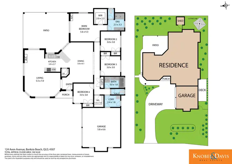 Floorplan of Homely house listing, 124 Avon Avenue, Banksia Beach QLD 4507