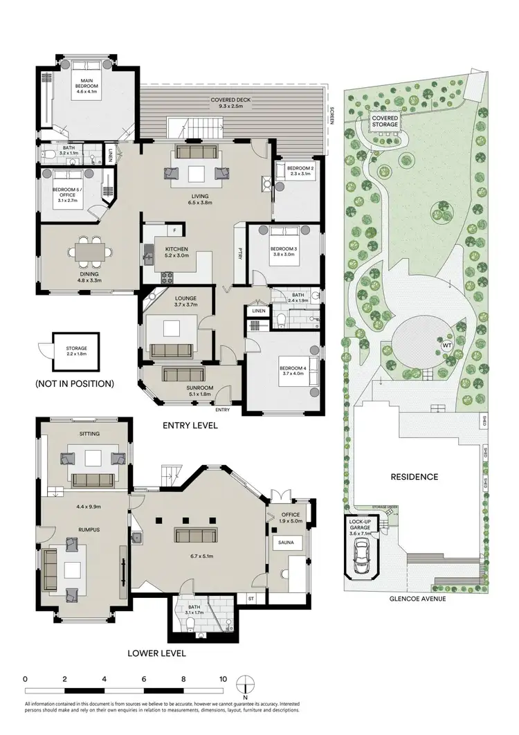 Floorplan of Homely house listing, 5 Glencoe Avenue, Wyoming NSW 2250