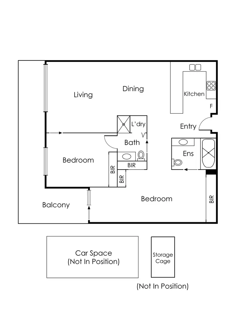 Floorplan of Homely apartment listing, 3/69 Palmer Street, Richmond VIC 3121