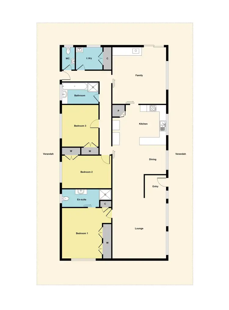 Floorplan of Homely house listing, 56 Nicholls Road, Daisy Hill VIC 3465