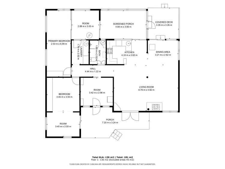 Floorplan of Homely rural property listing, 341 Kungala Road, Kungala NSW 2460
