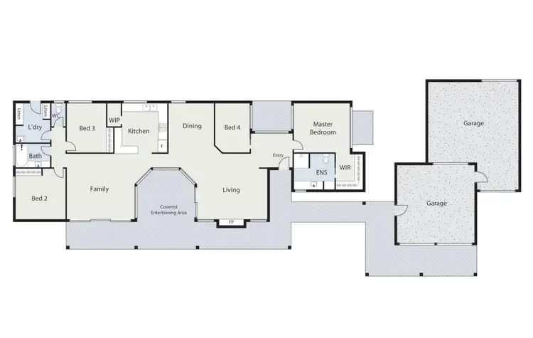Floorplan of Homely house listing, 40 Shepherdson Place, Isaacs ACT 2607