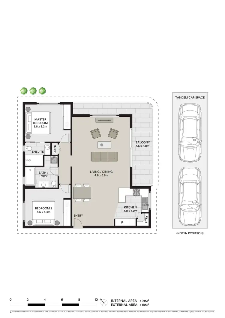 Floorplan of Homely apartment listing, 11/12 Gillian Lane, Southport QLD 4215