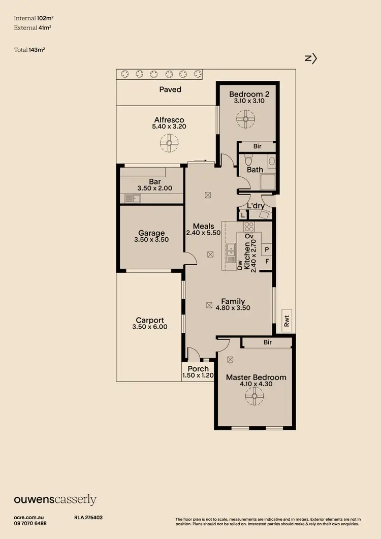 Floorplan of Homely house listing, 2/19 Clark Terrace, Seaton SA 5023