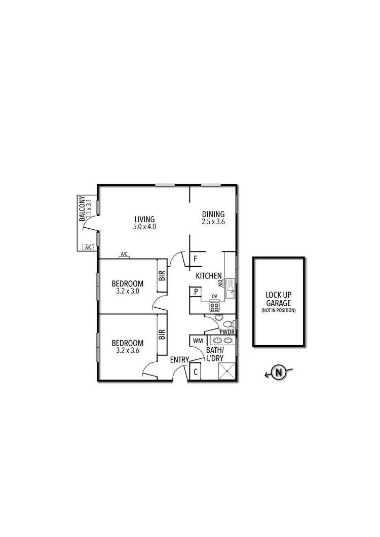 Floorplan of Homely apartment listing, 11/43 Rockley Road, South Yarra VIC 3141