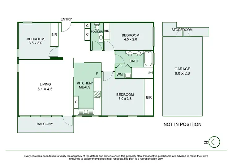 Floorplan of Homely apartment listing, 3/6 Park Street, Malvern VIC 3144