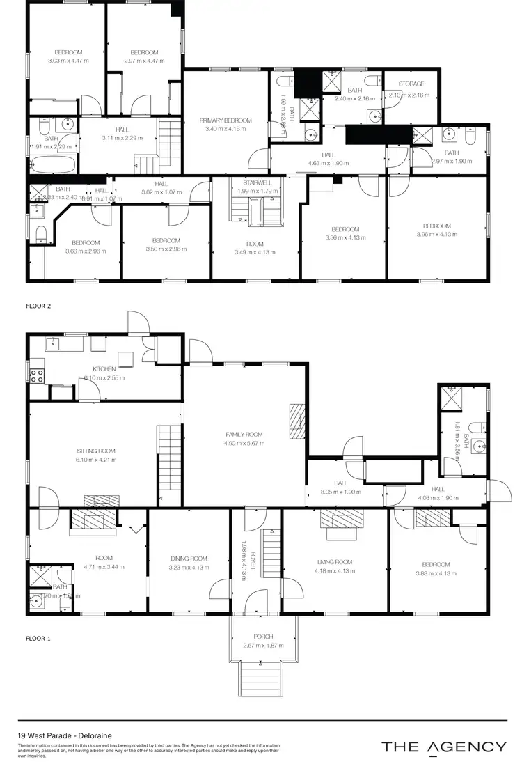 Floorplan of Homely house listing, 19 West Parade, Deloraine TAS 7304