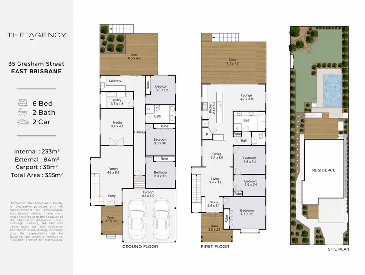 Floorplan of Homely house listing, 35 Gresham Street, East Brisbane QLD 4169