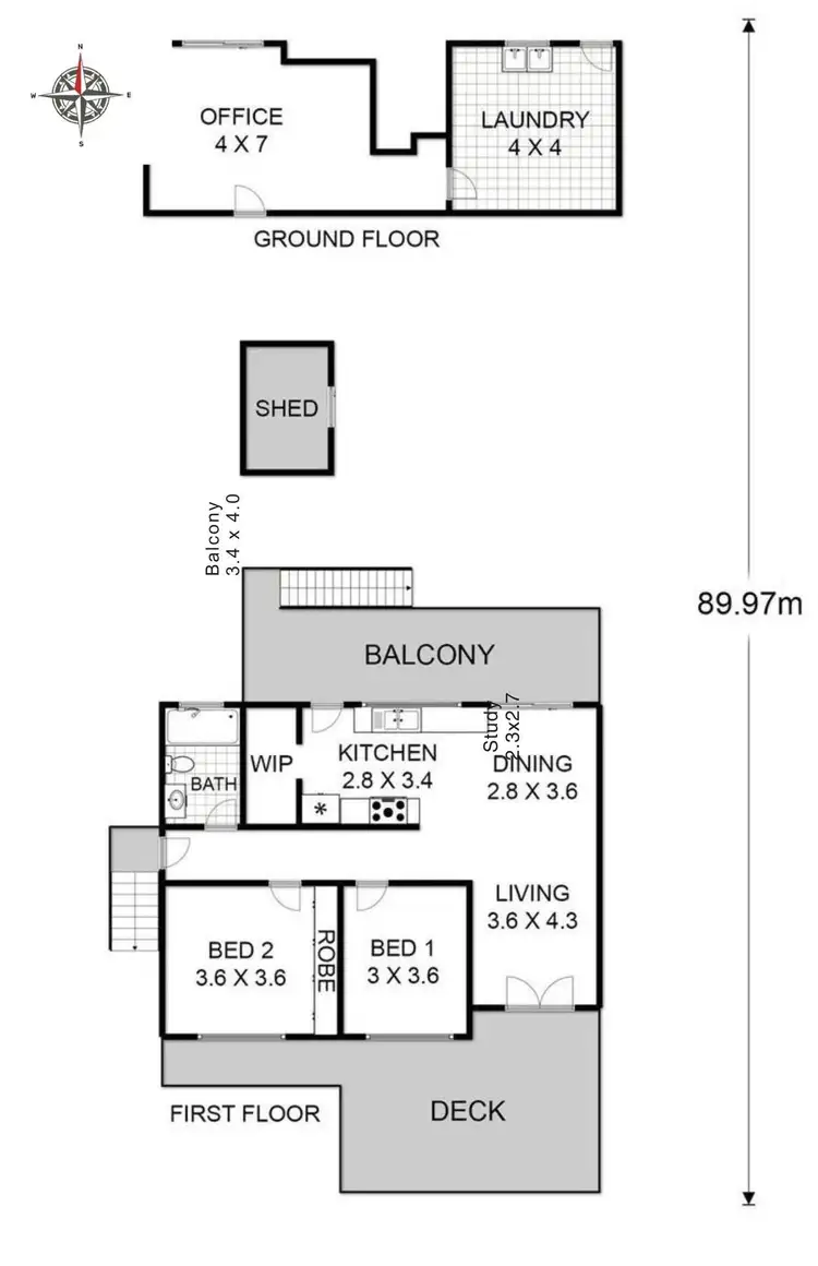 Floorplan of Homely house listing, 39 Windermere Avenue, Northmead NSW 2152