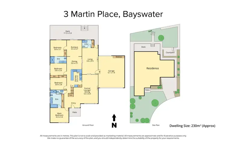 Floorplan of Homely house listing, 3 Martin Place, Bayswater VIC 3153