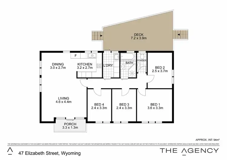 Floorplan of Homely house listing, 47 Elizabeth Street, Wyoming NSW 2250
