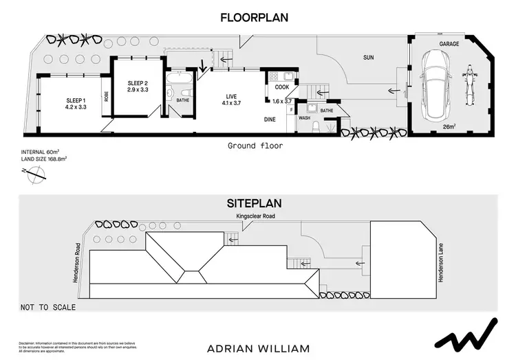 Floorplan of Homely house listing, 164 Henderson Road, Alexandria NSW 2015