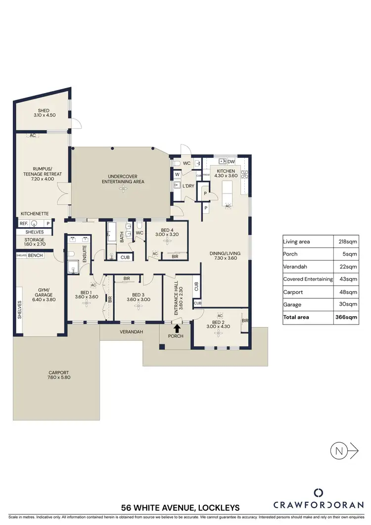 Floorplan of Homely house listing, 56 White Avenue, Lockleys SA 5032