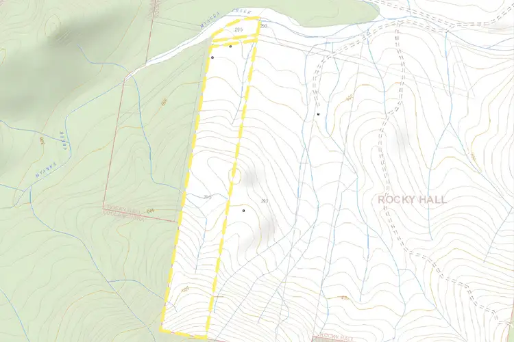 Floorplan of Homely rural property listing, 295 Rocky Hall Firetrail, Rocky Hall NSW 2550