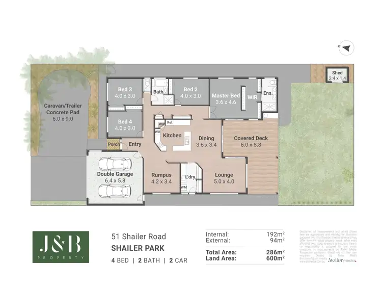 Floorplan of Homely house listing, 51 Shailer Road, Shailer Park QLD 4128