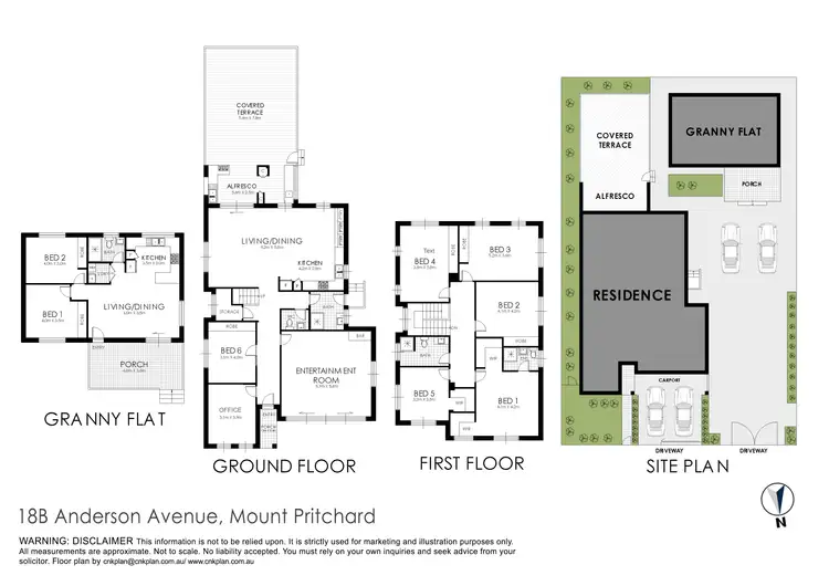 Floorplan of Homely house listing, 18B Anderson Avenue, Mount Pritchard NSW 2170