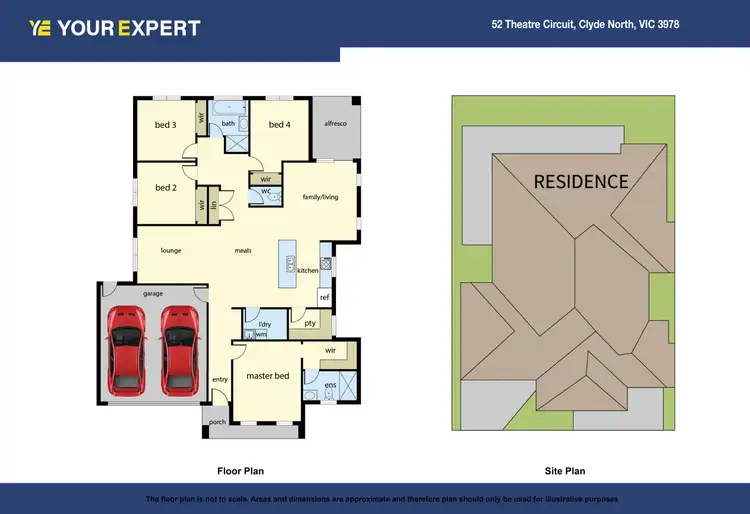 Floorplan of Homely house listing, 52 Theatre Circuit, Clyde North VIC 3978