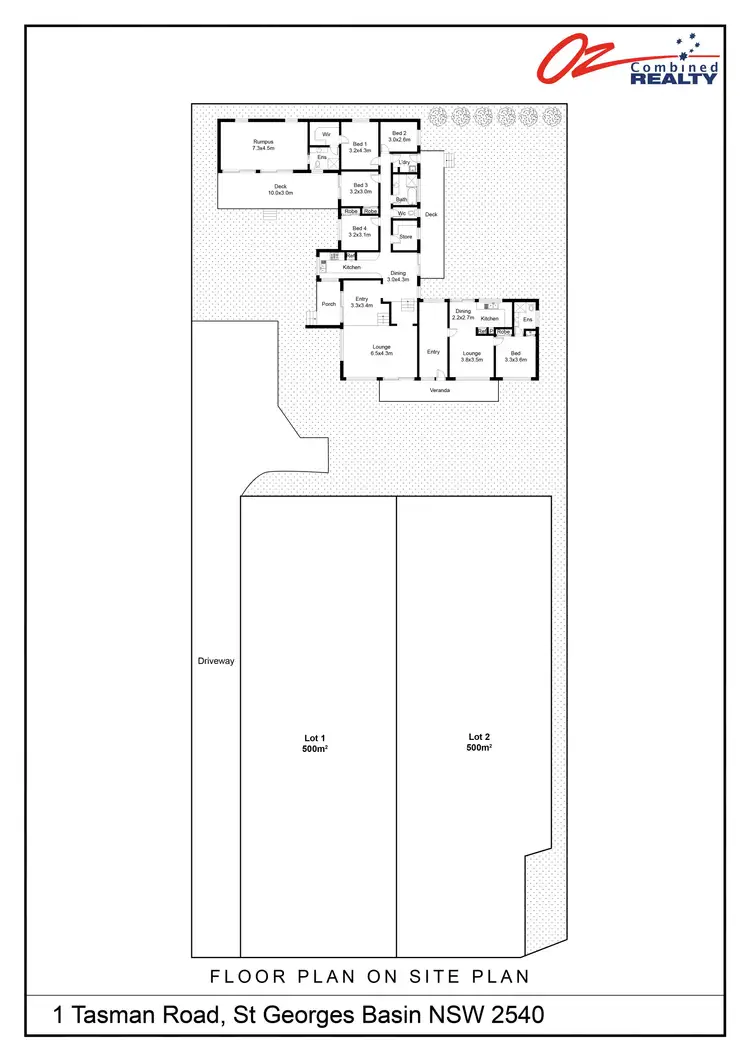 Floorplan of Homely house listing, 1 Tasman Road, St Georges Basin NSW 2540