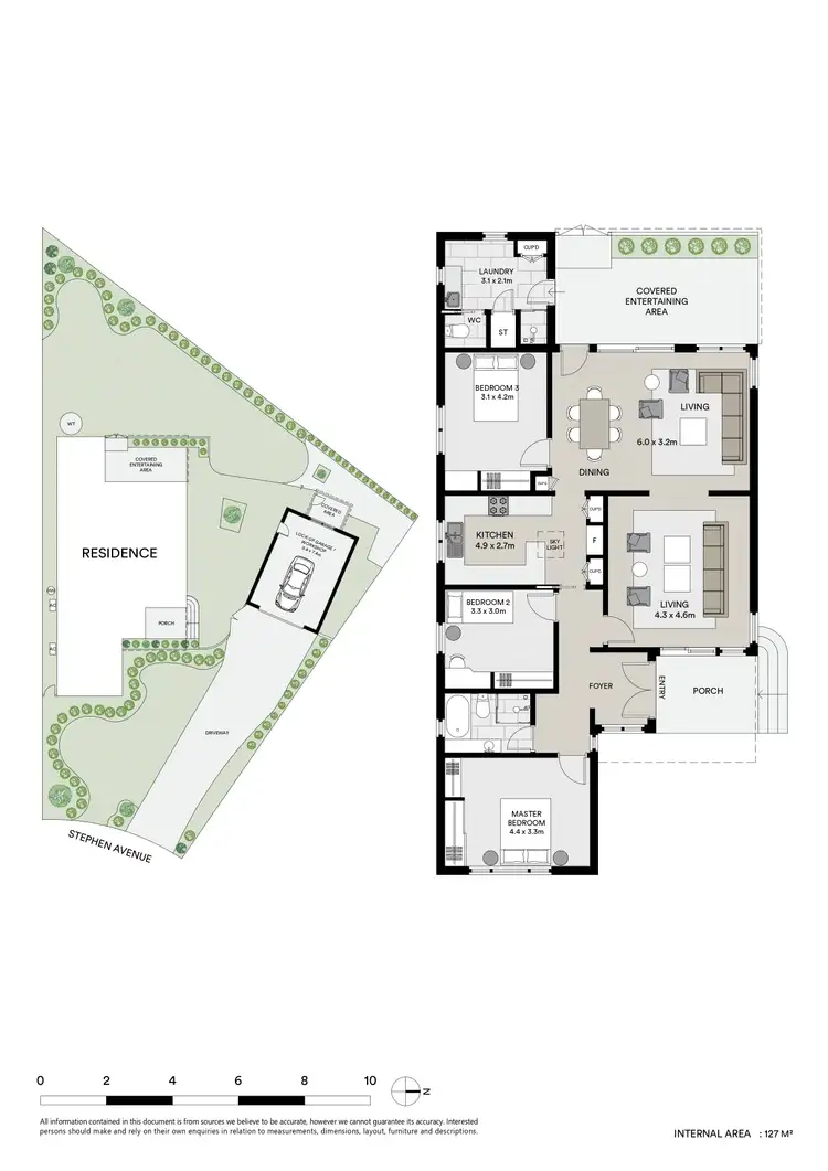 Floorplan of Homely house listing, 10 Stephen Avenue, Ryde NSW 2112