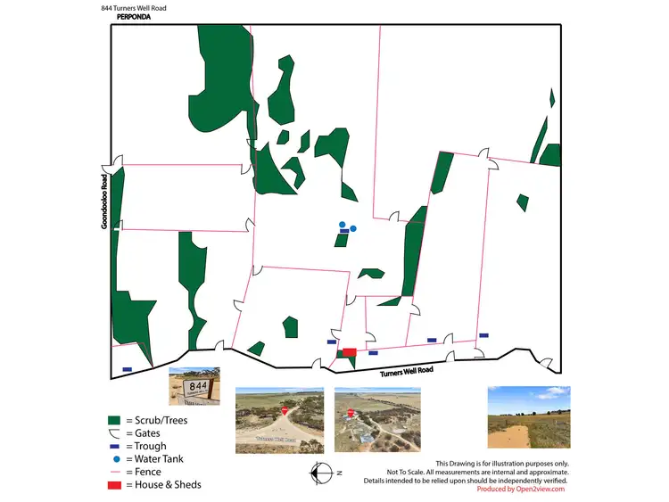 Floorplan of Homely rural property listing, 844 Turners Well Road, Perponda SA 5308