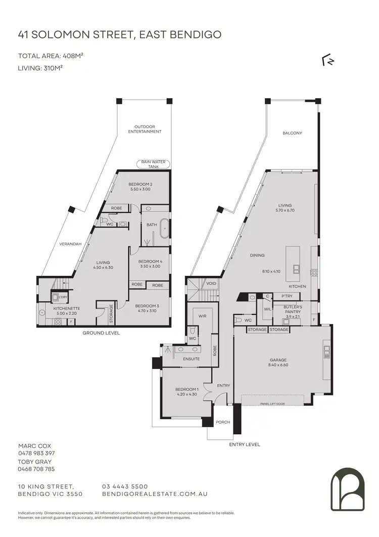 Floorplan of Homely house listing, 41 Solomon Street, East Bendigo VIC 3550