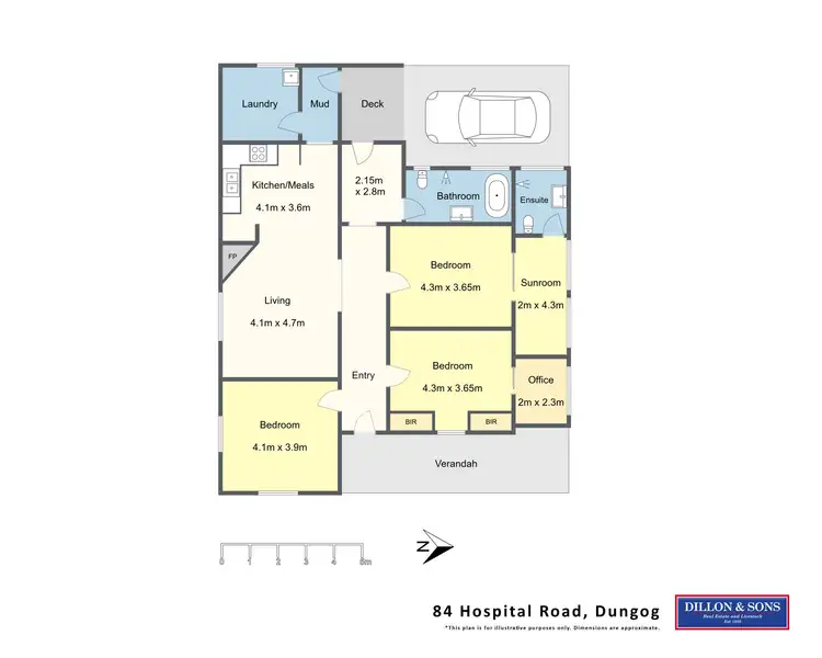 Floorplan of Homely house listing, Lot 1, 84 Hospital Road, Dungog NSW 2420