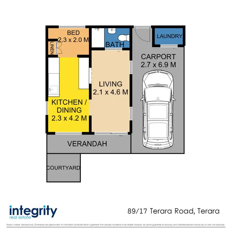 Floorplan of Homely house listing, 89/17 Terara Road, Terara NSW 2540