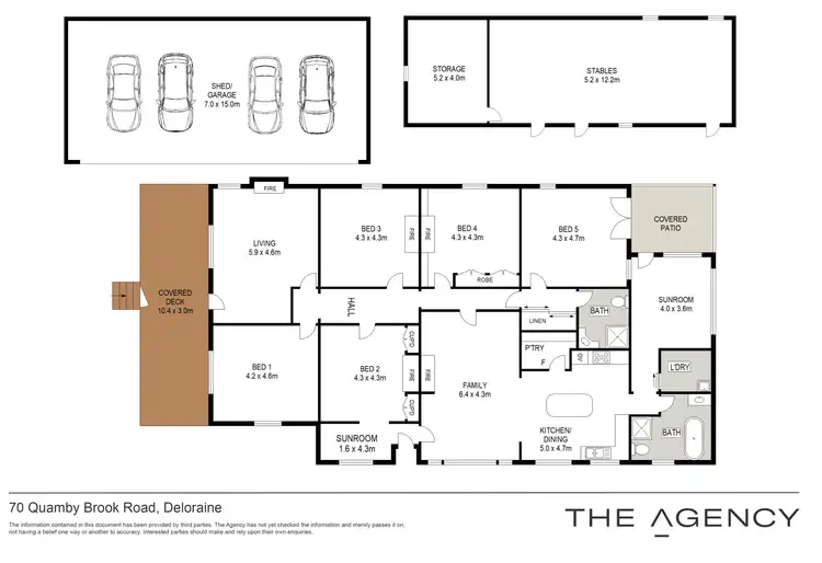 Floorplan of Homely house listing, 70 Quamby Brook Road, Deloraine TAS 7304