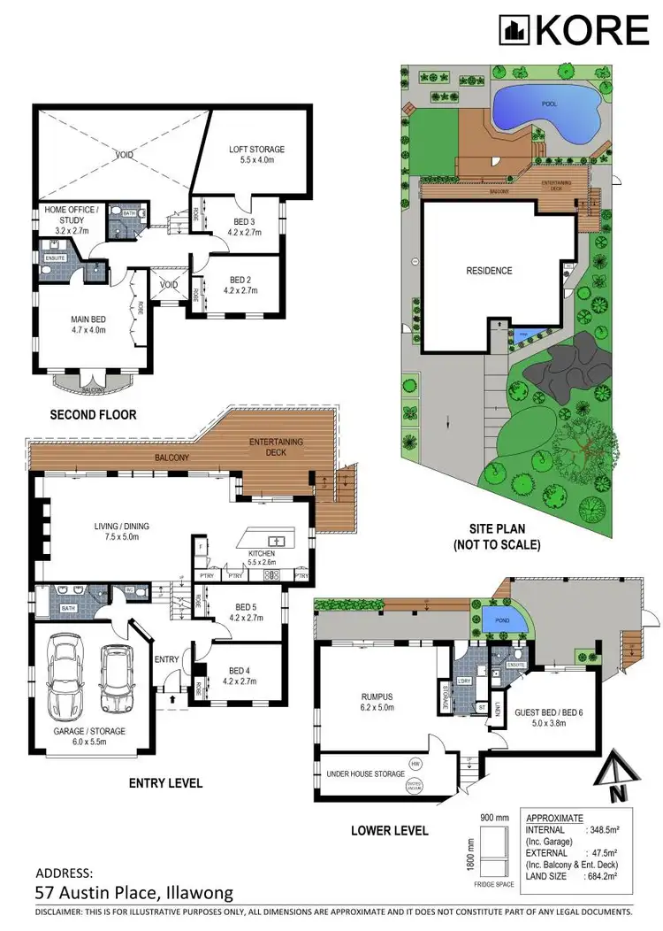 Floorplan of Homely house listing, 57 Austin Street, Illawong NSW 2234