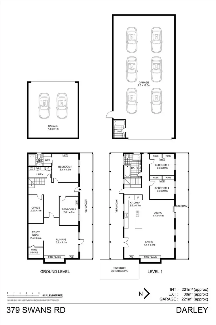 Floorplan of Homely rural property listing, 379 Swans Road, Darley VIC 3340