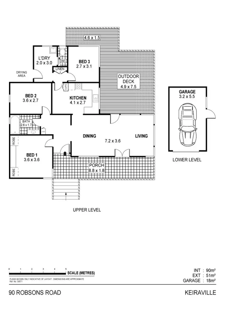 Floorplan of Homely house listing, 90 Robsons Road, Keiraville NSW 2500
