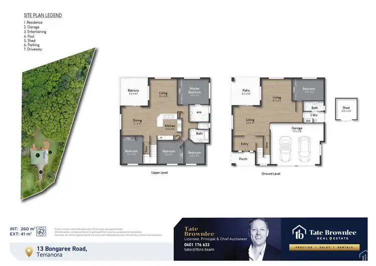 Floorplan of Homely house listing, 13 Bongaree Road, Terranora NSW 2486