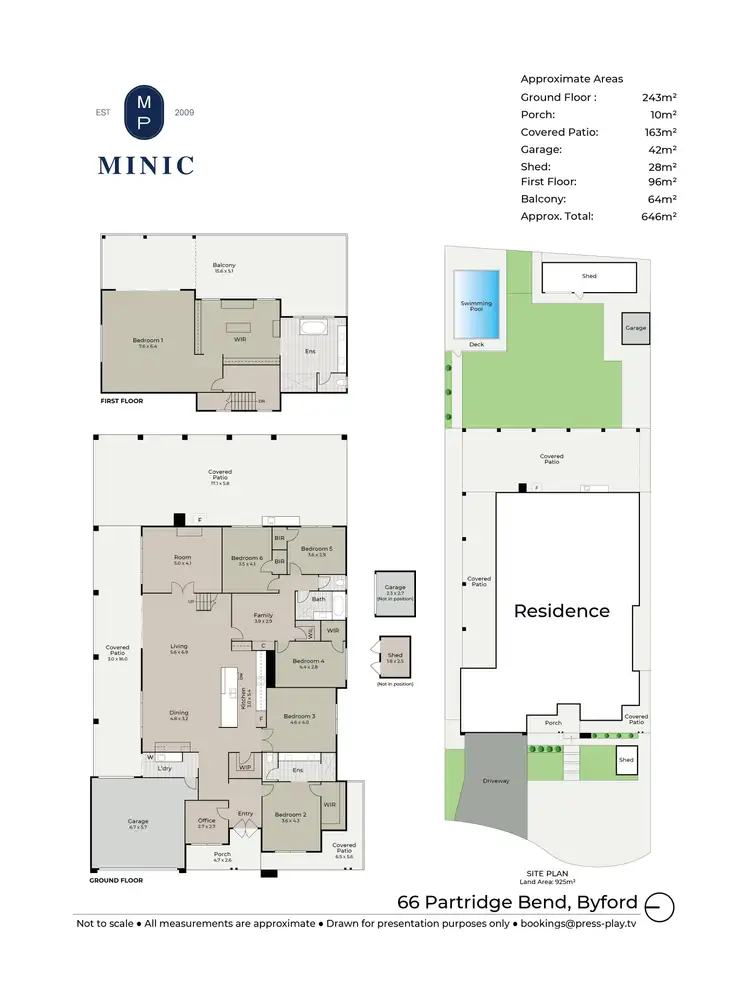 Floorplan of Homely house listing, 66 Partridge Bend, Byford WA 6122