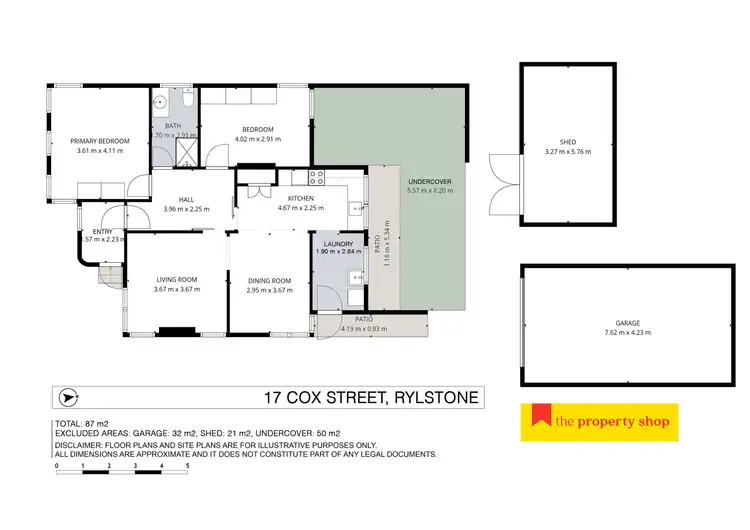 Floorplan of Homely house listing, 17 Cox Street, Rylstone NSW 2849